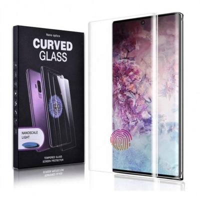 China 3D Anti-scratch and UV light+uv glue tempered glass screen liquid full coverage protector for Samsung note20/pro and MI 11 S22 ultra for sale