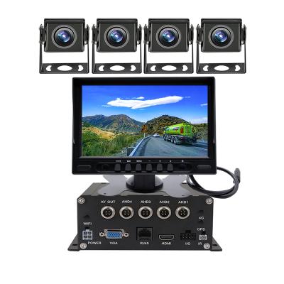 China High Quality 100% Passed HD Video Recording Test 4-8 Channel Function New 10.1 Inch Video Camera VCR Car Monitor MDVR Set Car Black Box for sale