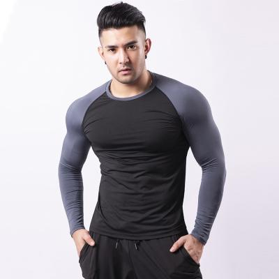 China Sporty Muttahida Majlis-e-Amal BJJ Rash Guard Workout Shirt Base Layer Gym Shirts Men's Gym Compression Long Sleeve For Men Fitness for sale