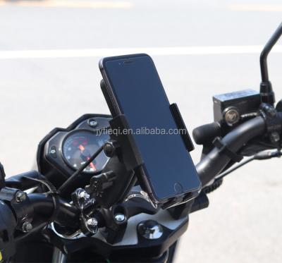 China Aluminum Alloy Motorcycle Mobile Phone Wireless Charging Stand With Charger Metal Phone Mount 10W Wireless Charger Motorcycle Phone Holder for sale