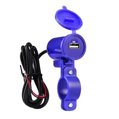 China Waterproof Phone Waterproof Charger Motorcycle 2.5A Fast Charging for sale