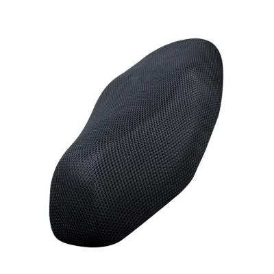 China Beathable Hot Sale Summer 3D Polyester Sunproof Prevent Scooter Sun Pad Motorcycle Mesh Seat Cover Cushion Mesh Cover For Motorbike Seat for sale