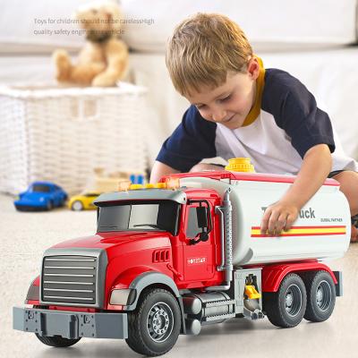 China Eco-friendly Material 2023 New Toys Can pump water kids Water Tank Lorry City Oil Transport Tanker Toy Rescue Fire Engine Car Coche De Juguete for sale