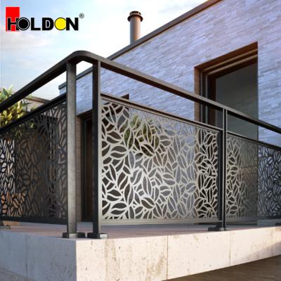 China Modern Customized Decorative Aluminum Balcony Room Divider Screen for sale