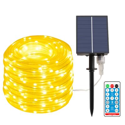 China Solar Panel Type Solar String Lights Solar Powered String Lights 120 LED 8 Modes Fairy Lights Outdoor Decoration For Garden for sale