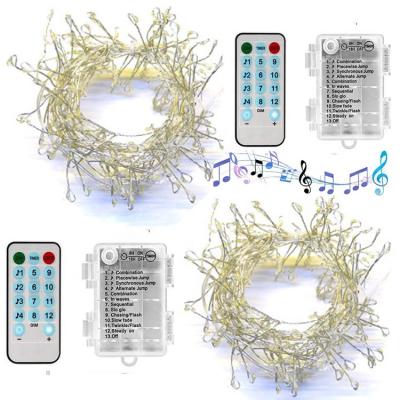 China Christmas Decoration 5M 200leds IP65 Waterproof Christmas Decoration Firework Led Ribbon Wire String Light Fairy Light For Christmas Decoration. for sale