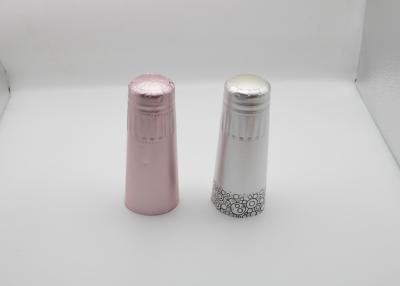 中国 Embossed aluminum foil cap for champagne bottle customized color aluminum foil wine capsule champagne foil capsul 販売のため