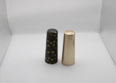 中国 Embossed aluminum foil cap for champagne bottle customized color aluminum foil wine capsule champagne foil capsul 販売のため