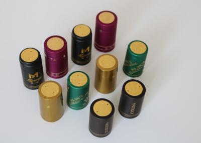 China Olive Oil Glass Heat Shrink Bottle Caps Gold Plating With Shrink Sleeve for sale