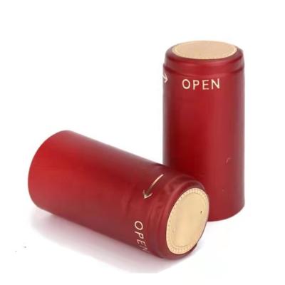 China Custom PVC Heat Shrink Wrap for Wine Bottle Caps zu verkaufen