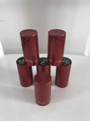 Κίνα Bottled Beverage Usage and PVC Material PVC shrink capsule,PVC Heat Shrinkable Film Wine Capsule, Plastic Shrink Sleeves προς πώληση