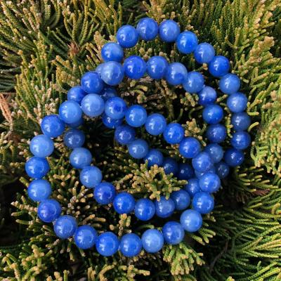 China Wholesale Natural Stone Quartz Crystal Bracelet Blue Aventurine For Woman Jewelry Bracelets Gemstone From China for sale