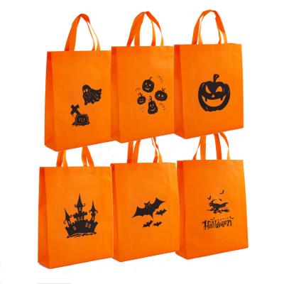 中国 Hot Sale Eco-friendly Halloween Bags Custom Reusable Shopping Bag Eco Friendly Recycle Halloween PP Non Woven Bag 販売のため