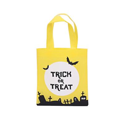 China Wholesale Eco Friendly Halloween Tote Bags Recycle Reusable Grocery Non Woven Fabric Eco Friendly Bags for sale