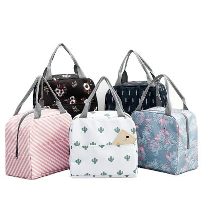 China Waterproof Functional Kids School Office Carry Waterproof Oxford Cloth Food Insulated Lunch Cooler Bag zu verkaufen