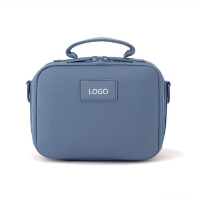 China Custom Waterproof Picnic Box Lunch Cooler Bag Insulated Thermal Tote Bag Shoudle Bag With Logo Te koop