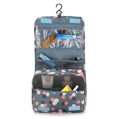 Κίνα With Sturdy Hook Cosmetic Bag 4 Layers Toiletry Storage Travel Bag Makeup Portable Organizer Bag Durable Waterproof Material For Women προς πώληση