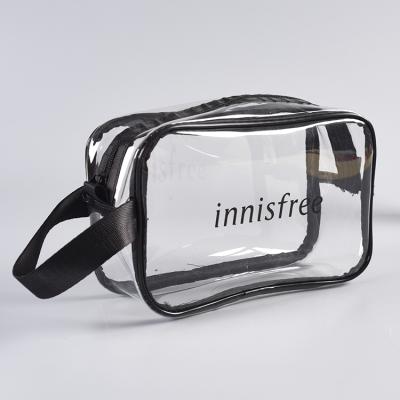 Κίνα Fashion Durable Portable Waterproof Clear PVC Cosmetic Bag For Ladies Skin Care Product Storage προς πώληση