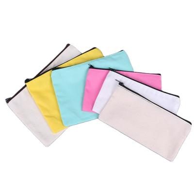 Cina Fashion\Custom Pen Case Cosmetic Bag Canvas Pouch School Pencil Bag Multi-Function Zipper Eco Friendly Hot Comfortable\Durable Selling in vendita