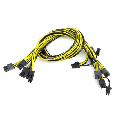 China High Quality Industrial 6Pin to 6+2 Pin Cable Power Supply for sale