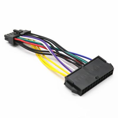 China The COMPUTER OEM 24 pin cable to PSU 14 pin atx adapter. mains power supplies for len l'ovo i b m for sale