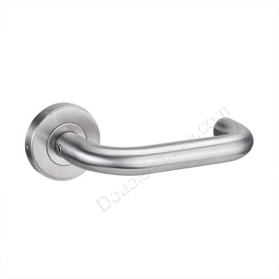 China Modern Aluminum Fittings For Windows And Door Handle Door Handles High Quality Round Rosette Stainless Steel for sale