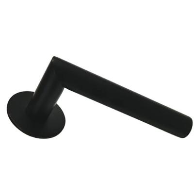 China Stainless Steel Magnet Door Handle Modern Black Wooden Door Handles Is Easy To Install for sale