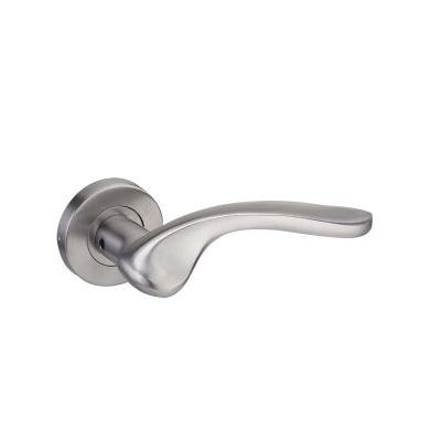 China Modern Hot Selling Solid Door Handle Interior Door Handle Security Door Handles for sale