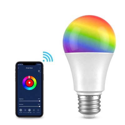 China Garden smart wifi 8w rgbw led bulb rgb light wifi led work with amazon alexa google for sale