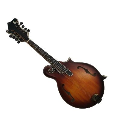 China Grade 3A Afanti Fir Maple F Solid Flawless Flamed Mandolin Solid Handcrafted High Grade for sale