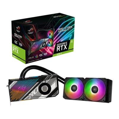 China ASUS ROG-STRIX-LC GeForce RTX3090Ti-O24G-GAMING Water All-in-One Gaming Desktop Hot Selling Professional Discrete Graphics Card for sale