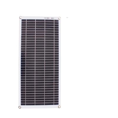 China 10W 18V Semi-flexible Portable Solar Panel with DC 5521 Cable for 12V Car 12V for sale