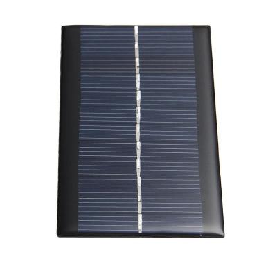 China Polycrystalline Silicon 6V 1W Mini Solar System DIY Solar Panel for Portable Battery Mobile Phone Chargers Solar Cell for sale