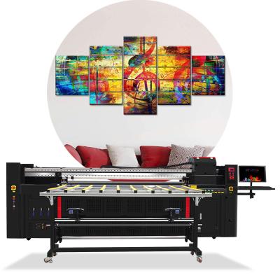 China Suits for rigid and flexible materials printing MT MT-UV 2000 large format hybrid UV printer for wood printing for sale