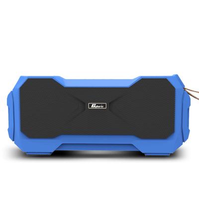 China AUX card. TF Tooth ABS Cyboris Function Phone Speaker Bass Speakers Portable Wireless Music Player Support Heavy Blue for sale