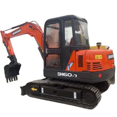 China High Quality Condition Used Excavator Doosan60 6 Ton Excavator 0.35 Excellent for sale