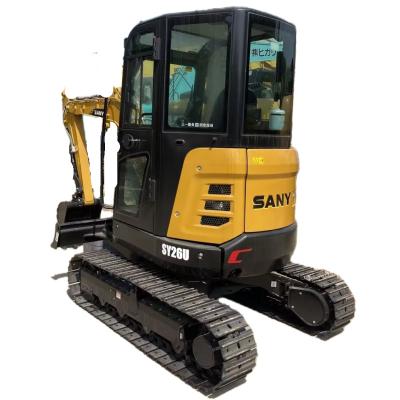 China Used Sany26 Mini Excavator Used Sany Excavator Which Can Work Narrow Spaces 0.1 for sale