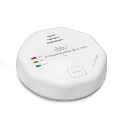 China Carbon Monoxide CO Detector EN50291 Approved Carbon Monoxide Detector With LED Screen Five-year Limited Warranty C12 for sale