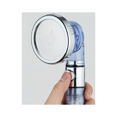 China With Sliding Bar PP Cotton Hand Shower Head Multifunctional Shower Head With OFF Key for sale