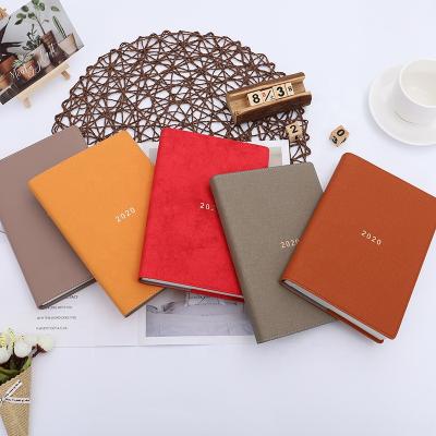 China Eco-Friendly Leather Eco-Friendly Paper PU Planner Stationery Diary Notebook School Office Supplies for sale