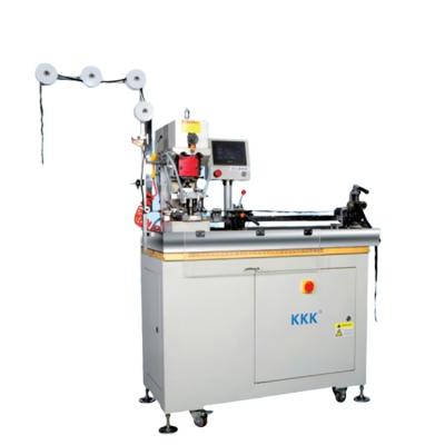 China Factory KKK Fully Automatic Intelligent Nylon Teeth Zipper Non Cutting Gaping Zipper Machine for sale