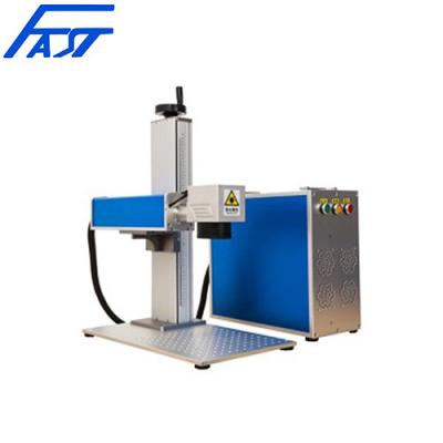 China Long Service life 20w 30w 50w 100W Portable Fiber CO2 Laser Marking Machine for sale