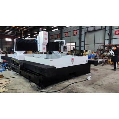 China Heavy Duty PZ6020-50-1 CNC Gantry Worktable Drilling Machine For Plate Steel Structure Building Plate Drilling Machine for sale