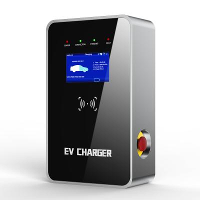 China Charging Support SHONIU Home RFID Wallbox Type2 3Phase 11KW AC EV Fast Charger for sale