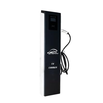 China Support Factory Wholesale Waterproof Fast DC Ev Charger Station 11kw Directly With Cable Floor Charging Stations for sale