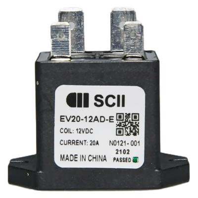 China SCII EV20-12AD-E Pre-charge Relay Stick 20A EV EV20-12AD-E Charging Station DC Vacuum High Voltage Power Contactor for sale