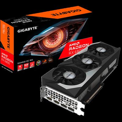 China AMD Radeon RX 6800 6700XT 6600XT 6600 Gigabyte OC 16G HOT SALE GAME in stock for sale