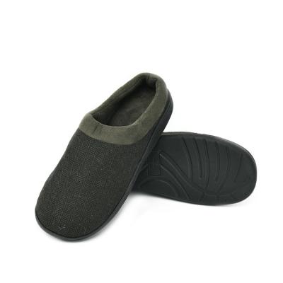 China 2021 Fashion Trend New Fashion Comfortable Memory Foam Men's Casual Mules Men's Home Slippers for sale