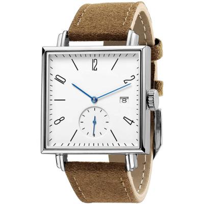 China Bauhaus Auto Neutral Square Date Waterproof Analog Custom Mechanical Automatic Watch Fm301 for sale