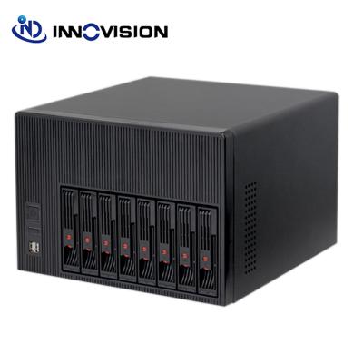 China With fan factory sale economic NAS 8bays storage server with 4cores 2.5GHz J4105 processor for sale